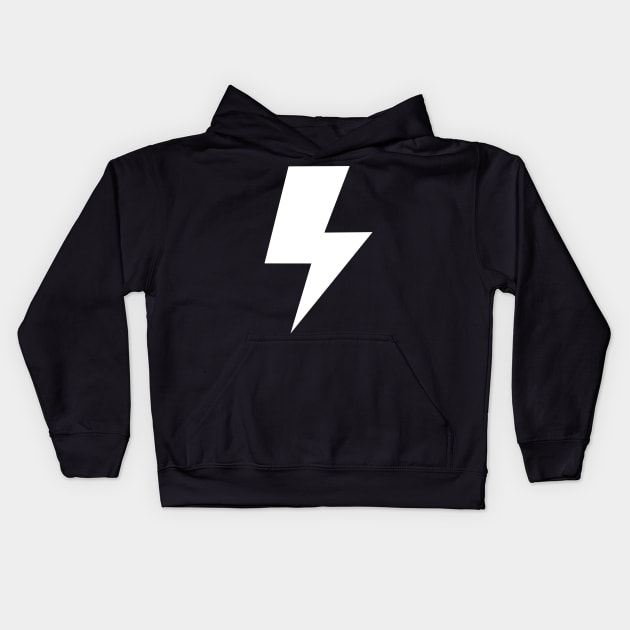 Lightning sign Kids Hoodie by jsdmyl